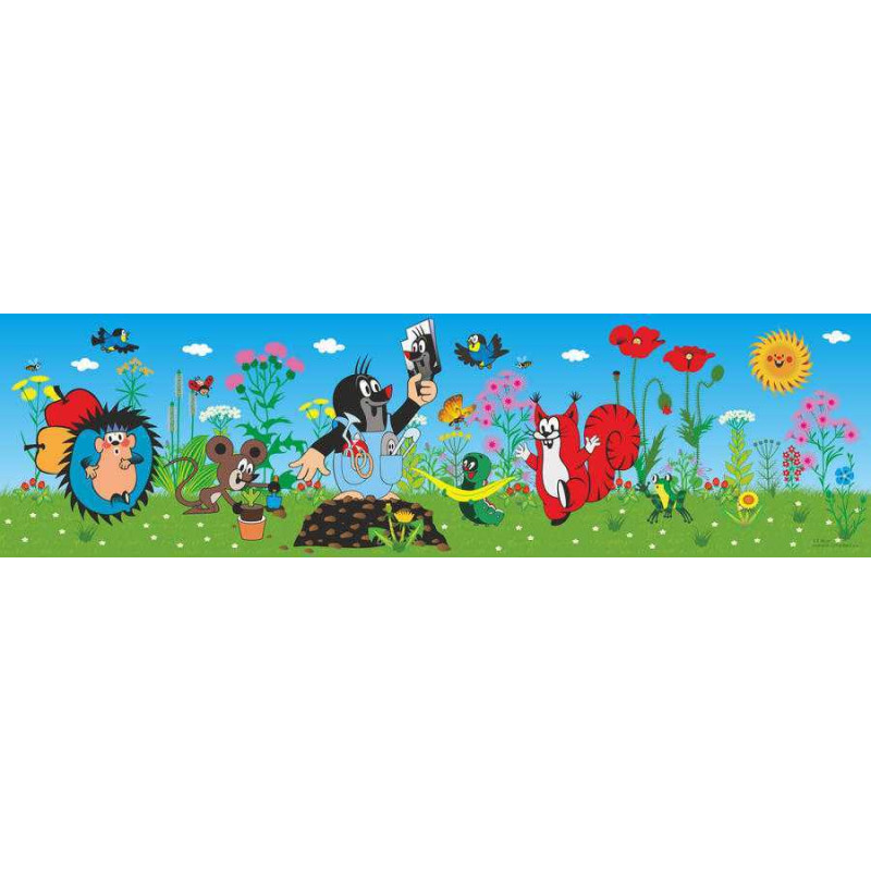 Kisvakond tükör bordűr, 14 cm