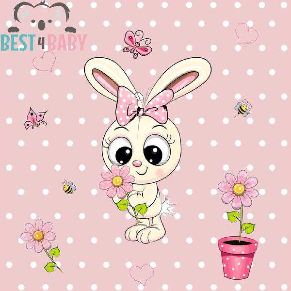 Nyuszis poszter, lány 2.